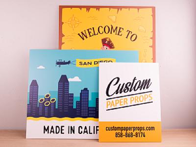 Custom Foam Core Board Signs