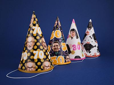 Custom Face Party Hats