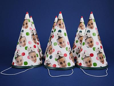 Custom Face Party Hats